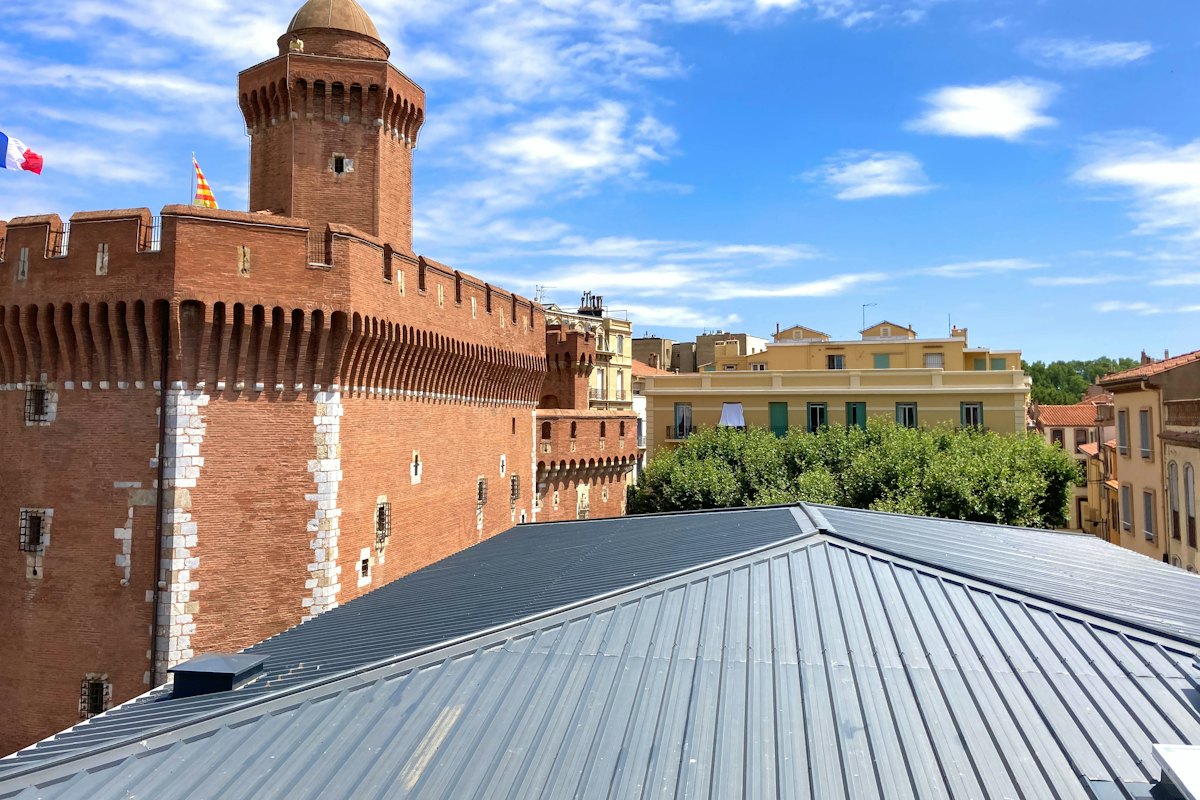 Vue sur les toits de Perpignan Vue sur les toits de Perpignan