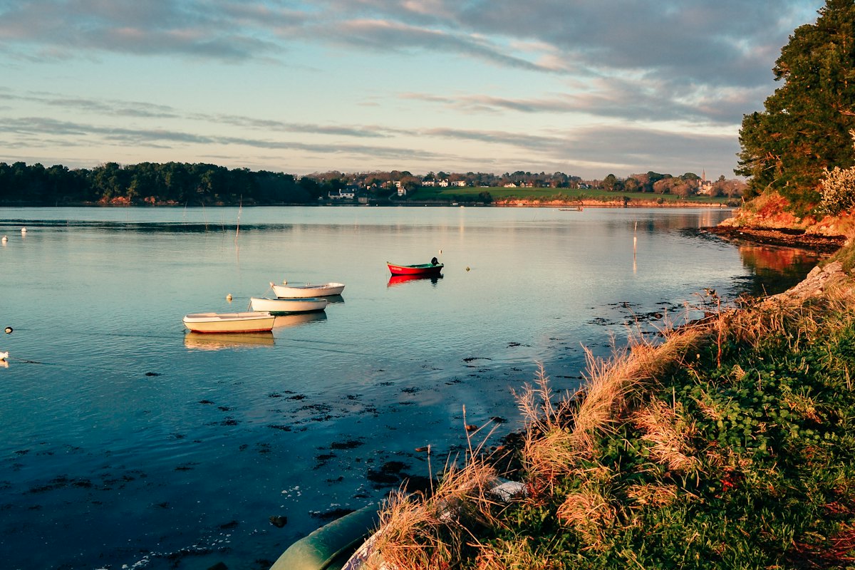 Bateau sur l’eau dans le golfe du Morbihan